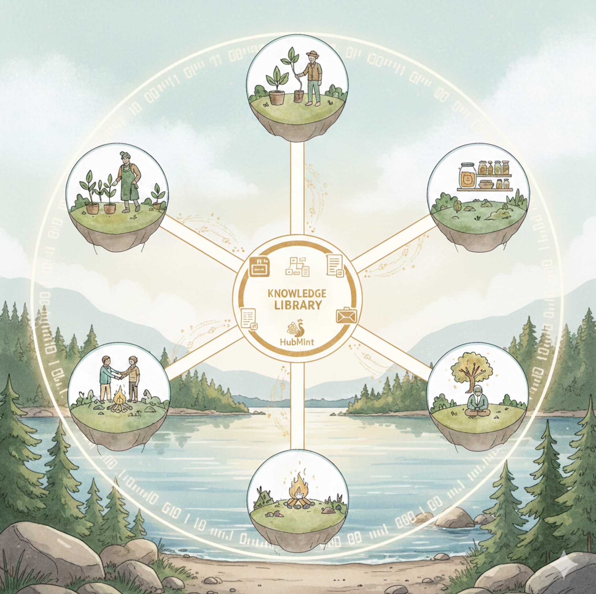 Federated Learning System Diagram